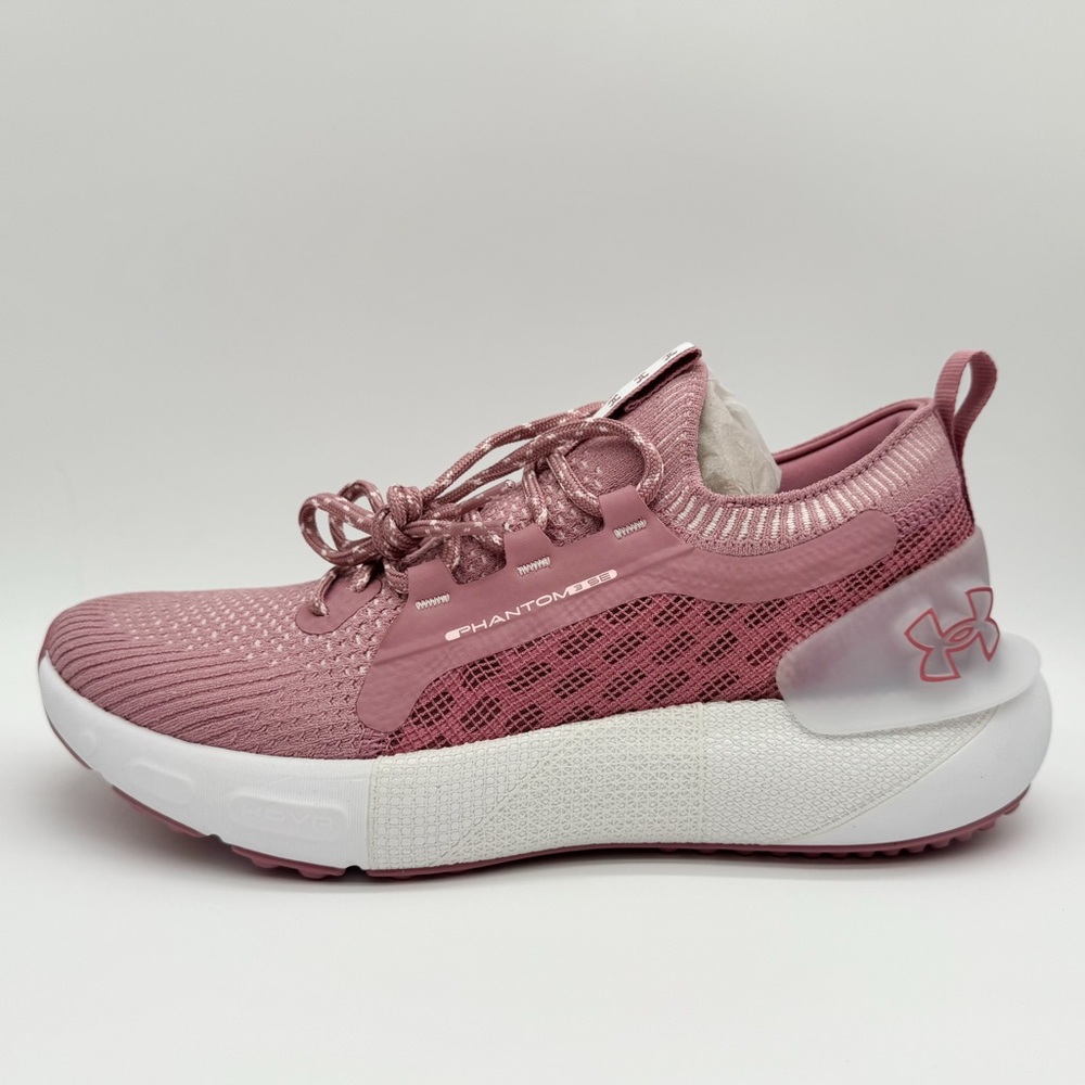 NWT Under Armour HOVR Phantom SE 3 in Pink & White Women’s Size 8.5 - Picture 7 of 16